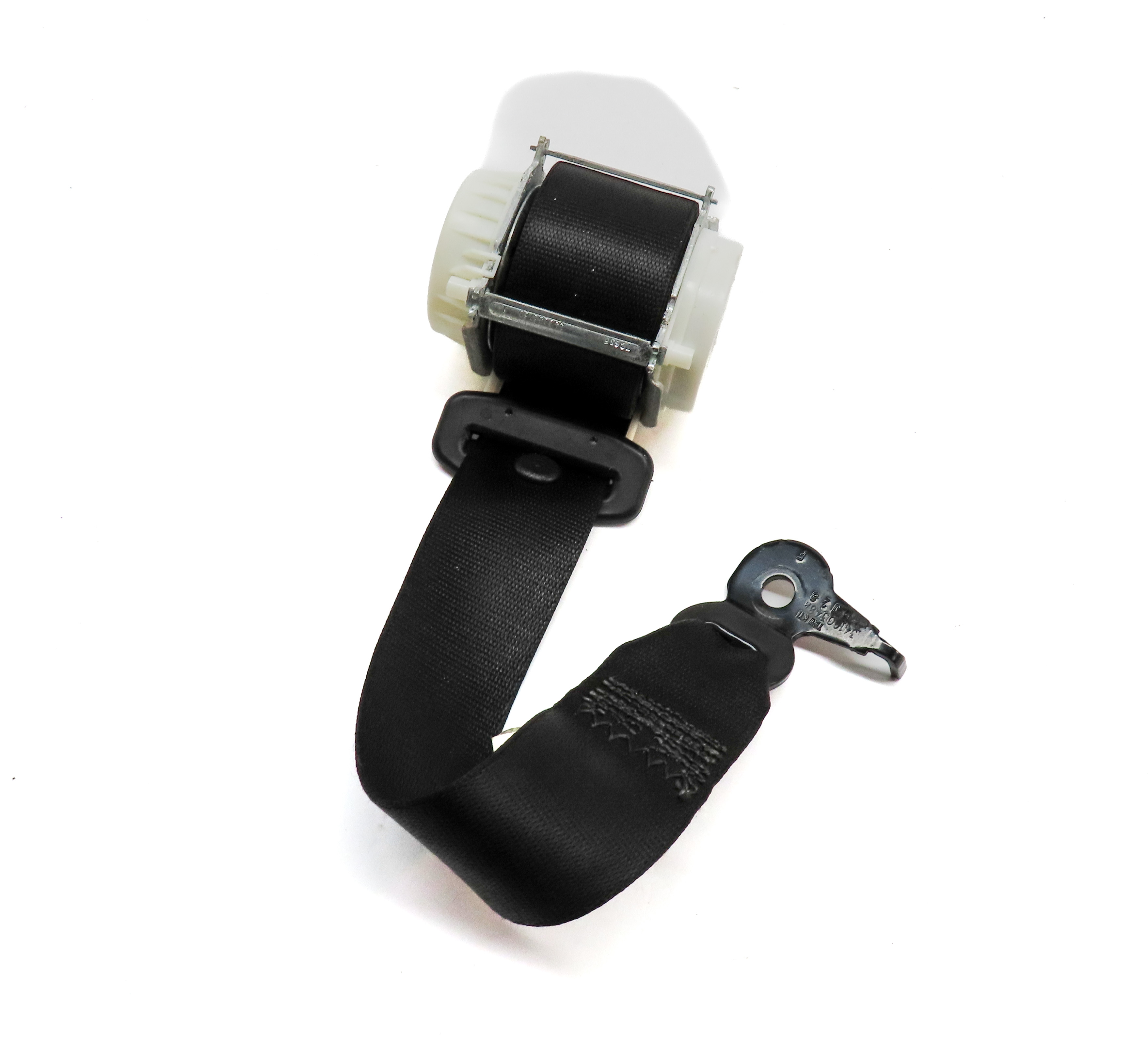 2012 BMW X3 (F25) REAR CENTER 2ND ROW SEATBELT SEAT BELT RETRACTOR (Black) — exact item pictured